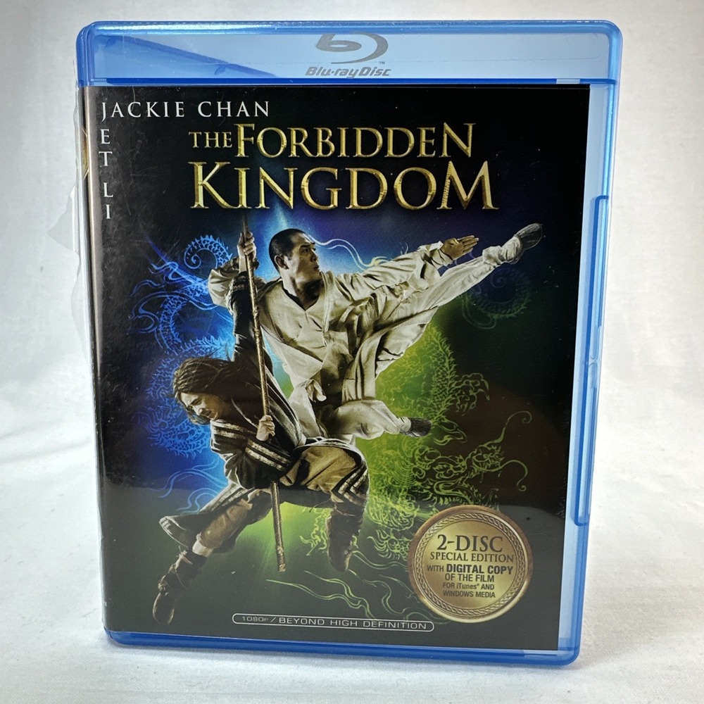 The Forbidden Kingdom Blu-ray 2-Disc Special Edition Jackie Chan Jet Li